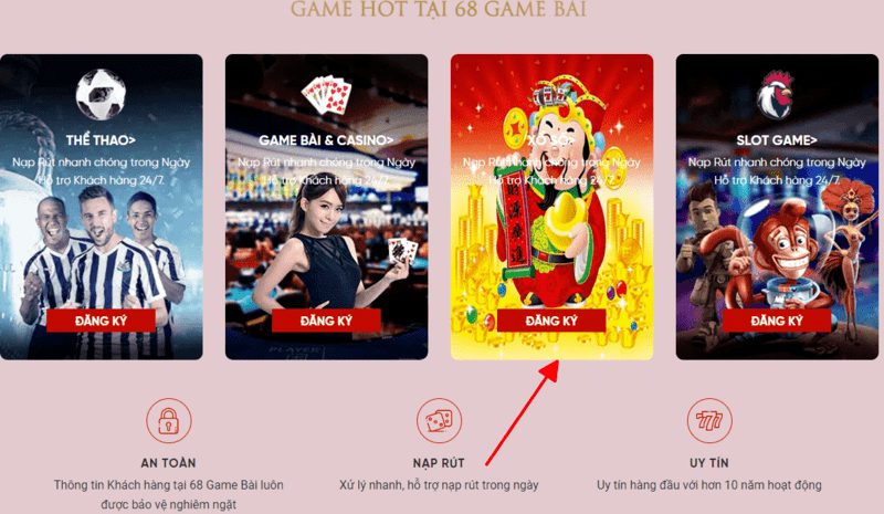 Cách chơi lô đề online tại 68 game bài