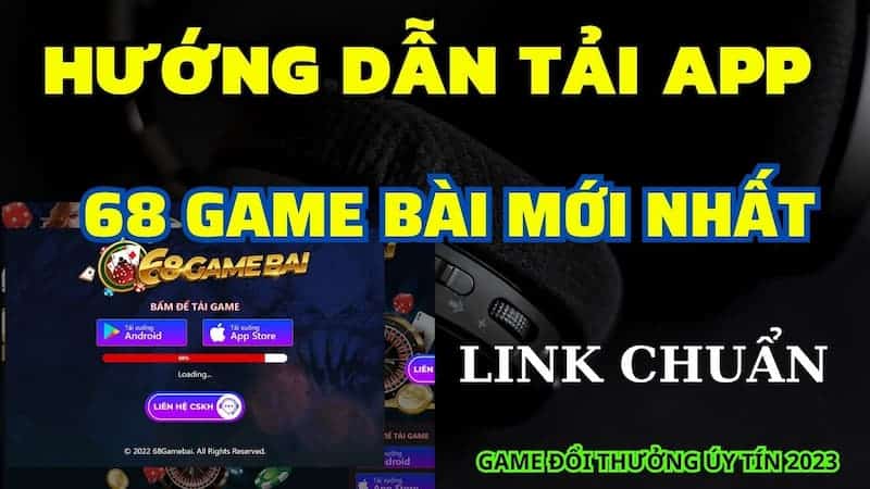 Cách tải 68 game bài cho iOS