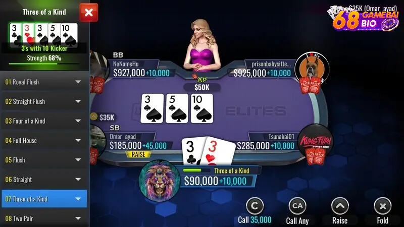 Người chơi luôn giữ tâm trạng thoải mái khi cá cược Poker