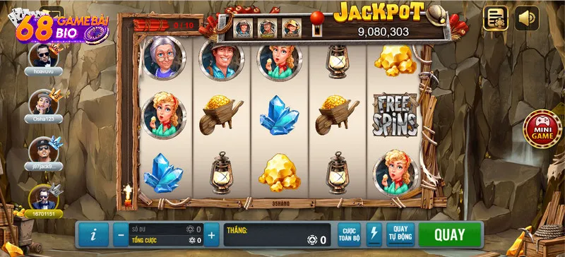 Cách chơi game slots 68 game bài