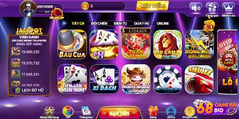 6 lợi ích lớn khi người chơi tải 68 game bài Android